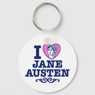 Jane Austen Schlüsselanhänger