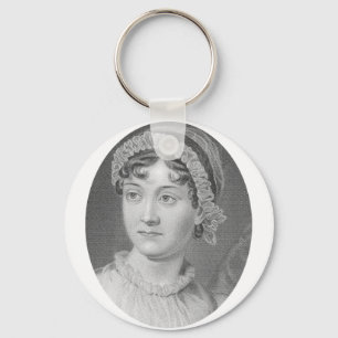 Jane Austen Simply Jane Portrait Schlüsselanhänger