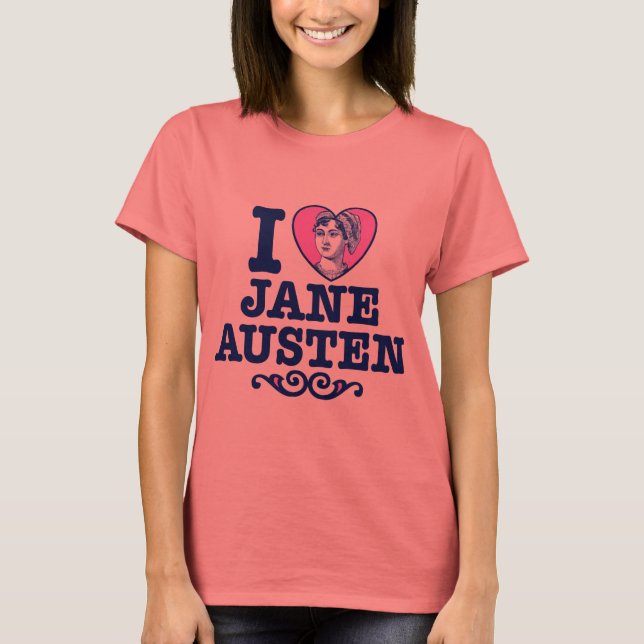 Jane Austen T-Shirt (Vorderseite)