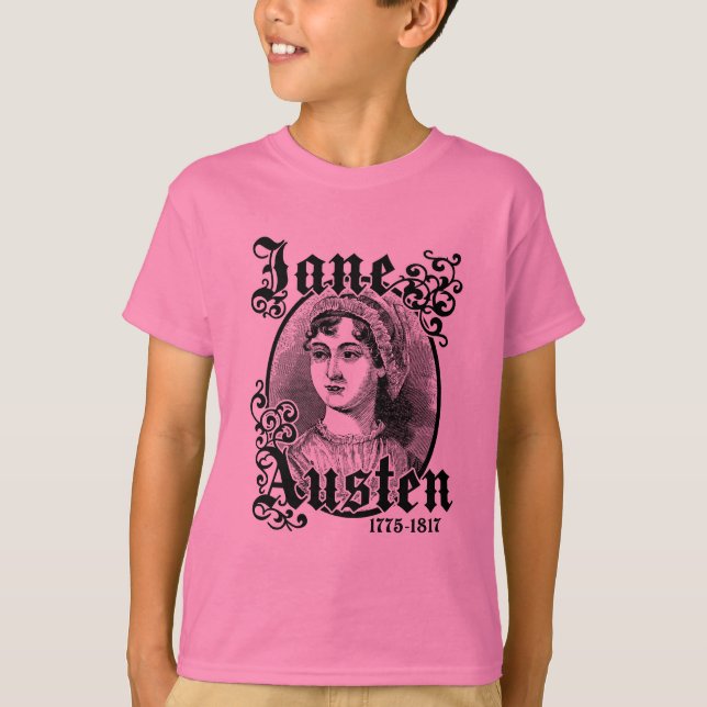 Jane Austen T-Shirt (Vorderseite)