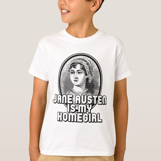 Jane Austen T-Shirt (Vorderseite)
