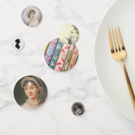 Jane Austen Table Confetti Konfetti