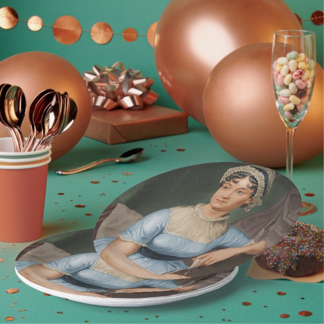 Jane Austen Tellers Pappteller (Multi)