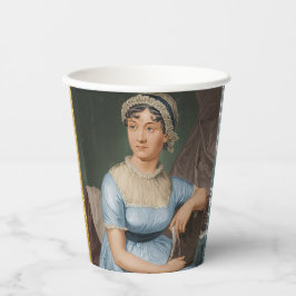 Jane Austen und ihre Romane Paper Cups Pappbecher
