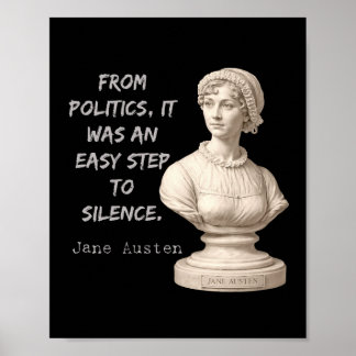 Jane Austen - Von der Politik zur Stille Poster