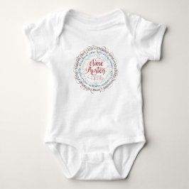Jane Austen-Zeitraum-Drama-Anpassungs-Baby eins Baby Strampler
