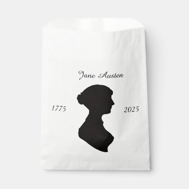 Jane Austen zum 250. Geburtstag Geschenktütchen (Vorderseite)