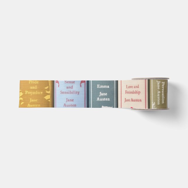 Jane Austen's books Ripsband (Vorderseite)