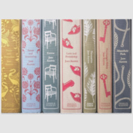 Jane Austen's books Seidenpapier