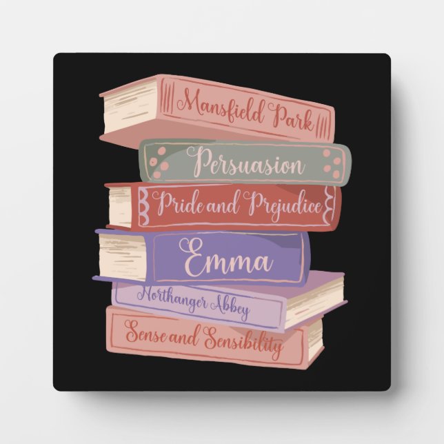 Jane Austen's Novels V Fotoplatte (Vorderseite)