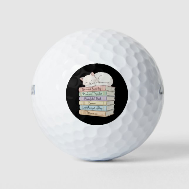 Jane Austens Romane IX Golfball (Vorderseite)