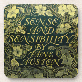 Jane Austen's "Sense and Sensibility"  Getränkeuntersetzer