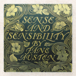 Jane Austen's "Sense and Sensibility"  Glasuntersetzer