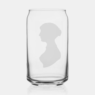 Jane Austens Silhouette Dosenglas