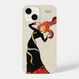 Jane Avril | Toulouse-Lautrec | Personalisierbar iPhone 14 Hülle