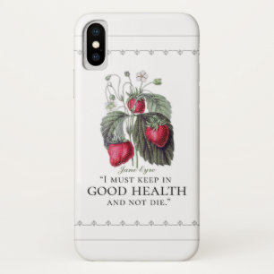 Jane Eyre - Bleiben Sie gesund - Erdbeeren Case-Mate iPhone Hülle