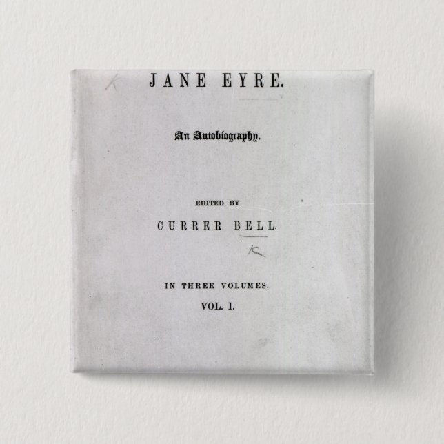 Jane Eyre Button (Vorderseite)