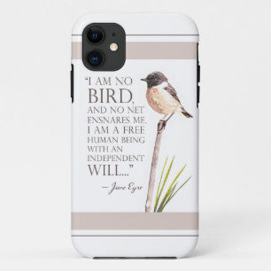 Jane Eyre - I Am No Bird - Brown Bird Case-Mate iPhone Hülle