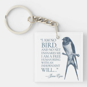 Jane Eyre - I Am No Bird - Schlucken Schlüsselanhänger