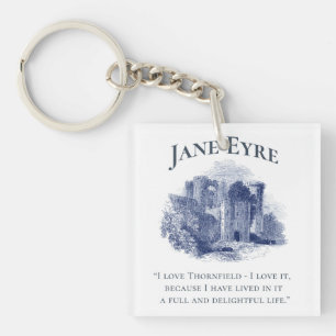 Jane Eyre - I Liebe Thornfield - Burg Schlüsselanhänger