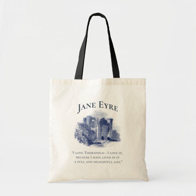 Jane Eyre - I Liebe Thornfield - Burg Tragetasche (Vorne)