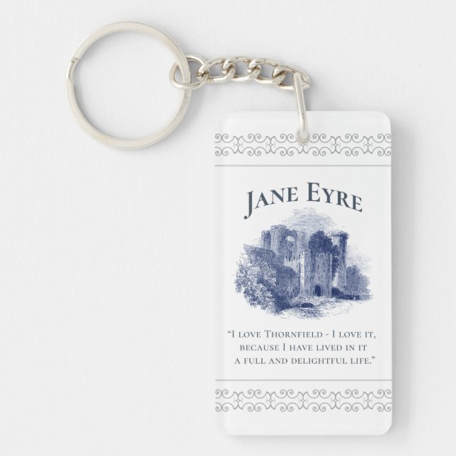 Jane Eyre - I Love Thornfield - Porte - clé du châ (Devant)