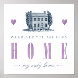Jane Eyre - Meine einzige Zuhause - Haus Poster