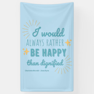 Jane Eyre Quote I - Blue Edition Banner