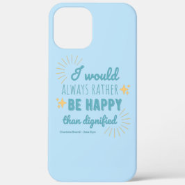 Jane Eyre Quote I - Blue Edition Case-Mate iPhone Hülle