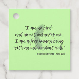 Jane Eyre Quote II Geschenkanhänger