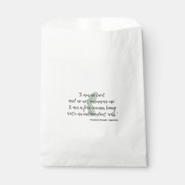 Jane Eyre Quote II Geschenktütchen