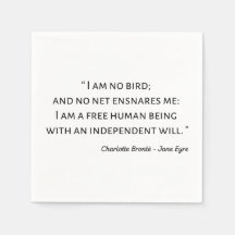 Jane Eyre Quote II - Klassischer Stil