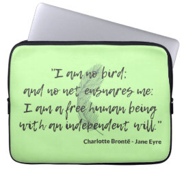 Jane Eyre Quote II Laptopschutzhülle