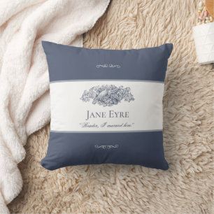 Jane Eyre - Reader I Verheiratet Ihm - Doves Dark Kissen