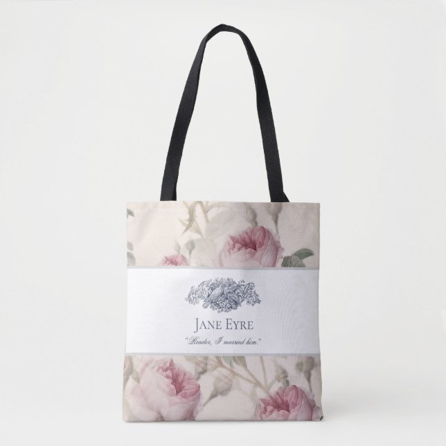 Jane Eyre - Reader I Verheiratet Ihm - Doves Flora Tasche (Vorderseite)
