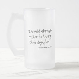 Jane Eyre Zitat I Mattglas Bierglas