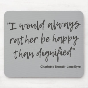 Jane Eyre Zitat I Mousepad