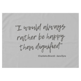 Jane Eyre Zitat I Tischdecke