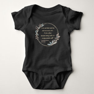Jane Eyre Zitat II - Niedlicher Stil Baby Strampler