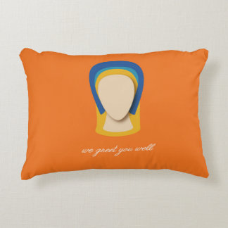 Jane Seymour "nous vous saluons" coussin bon
