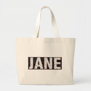 JANE-Taschen-Tasche Jumbo Stoffbeutel