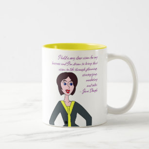 Jane-Teig Zweifarbige Tasse