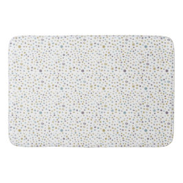 Janet Confetti Watercolor Dots Badematte