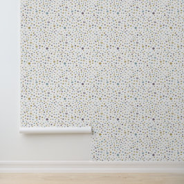 Janet Confetti Watercolor Dots Tapete