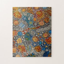 Janet Golder My Country Aborigine-Kunst-Puzzle