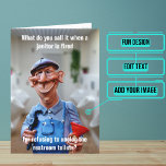 Janitor Funny Birthday Karte<br><div class="desc">Suchen Sie die perfekte Karte für den cleveren Hausmeister Freund von Ihnen, und woll, ihnen ein gutes Lachen zu geben? Schauen Sie nicht weiter. Sowohl außen als auch innen haben wir genau die richtige Botschaft geschrieben, um zum Moment zu sprechen, aber nur für den Fall, dass es etwas Persönliches braucht,...</div>