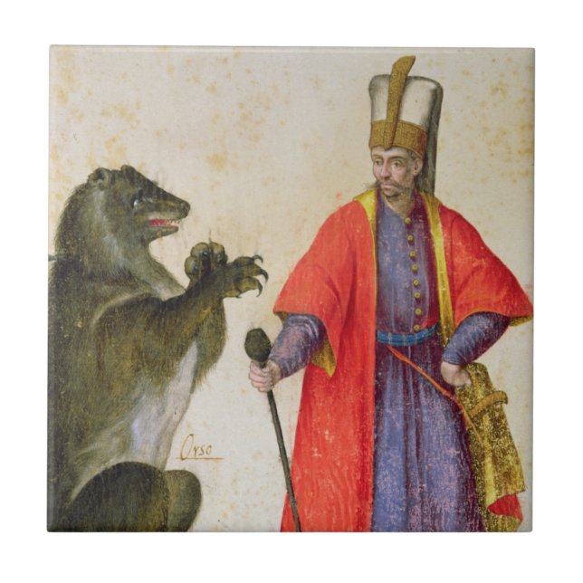 Janitschar Fliese (Vorderseite)