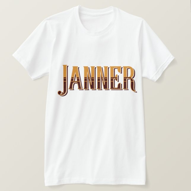 Janner Devon Dialect Slang T-Shirt (Design vorne)