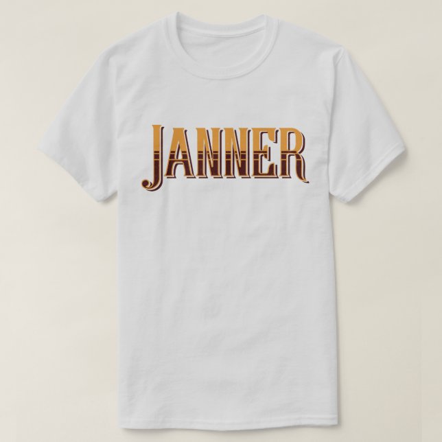 Janner Devon Dialect Slang T-Shirt (Design vorne)