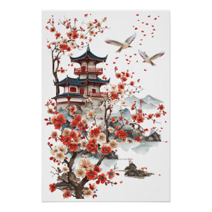 Janoxisi - Frühling in rot (1/4)- Download Poster